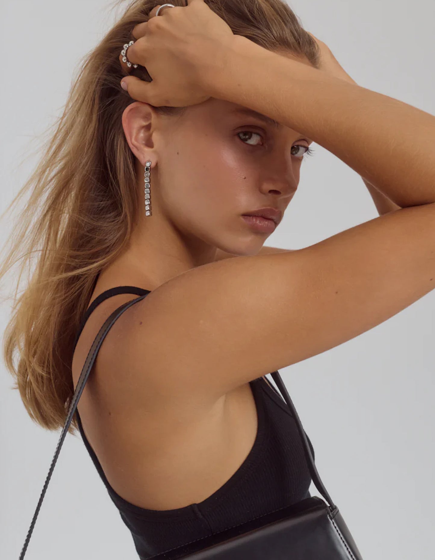 Rue Earrings - Silver