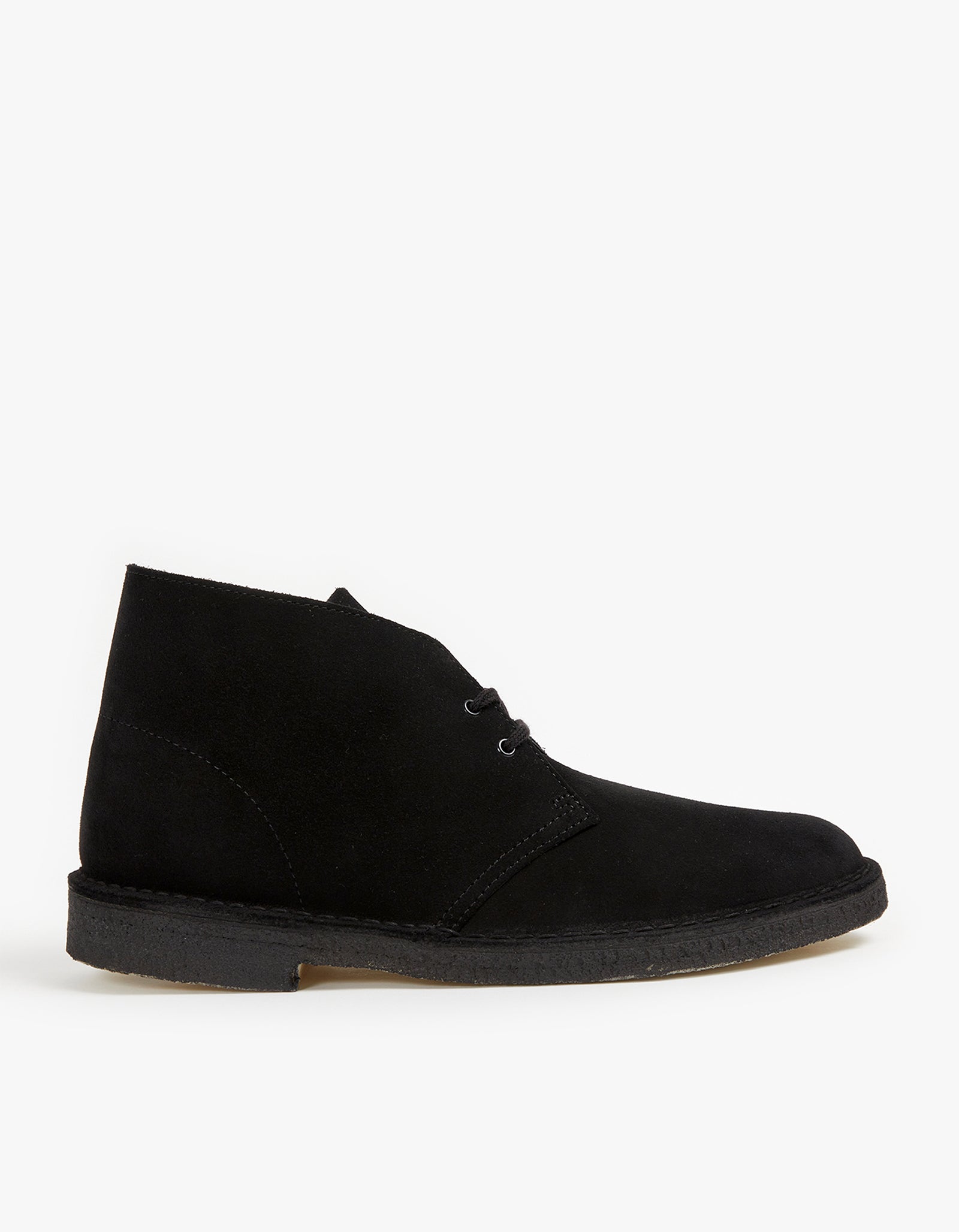 Clarks black desert boots hot sale sale