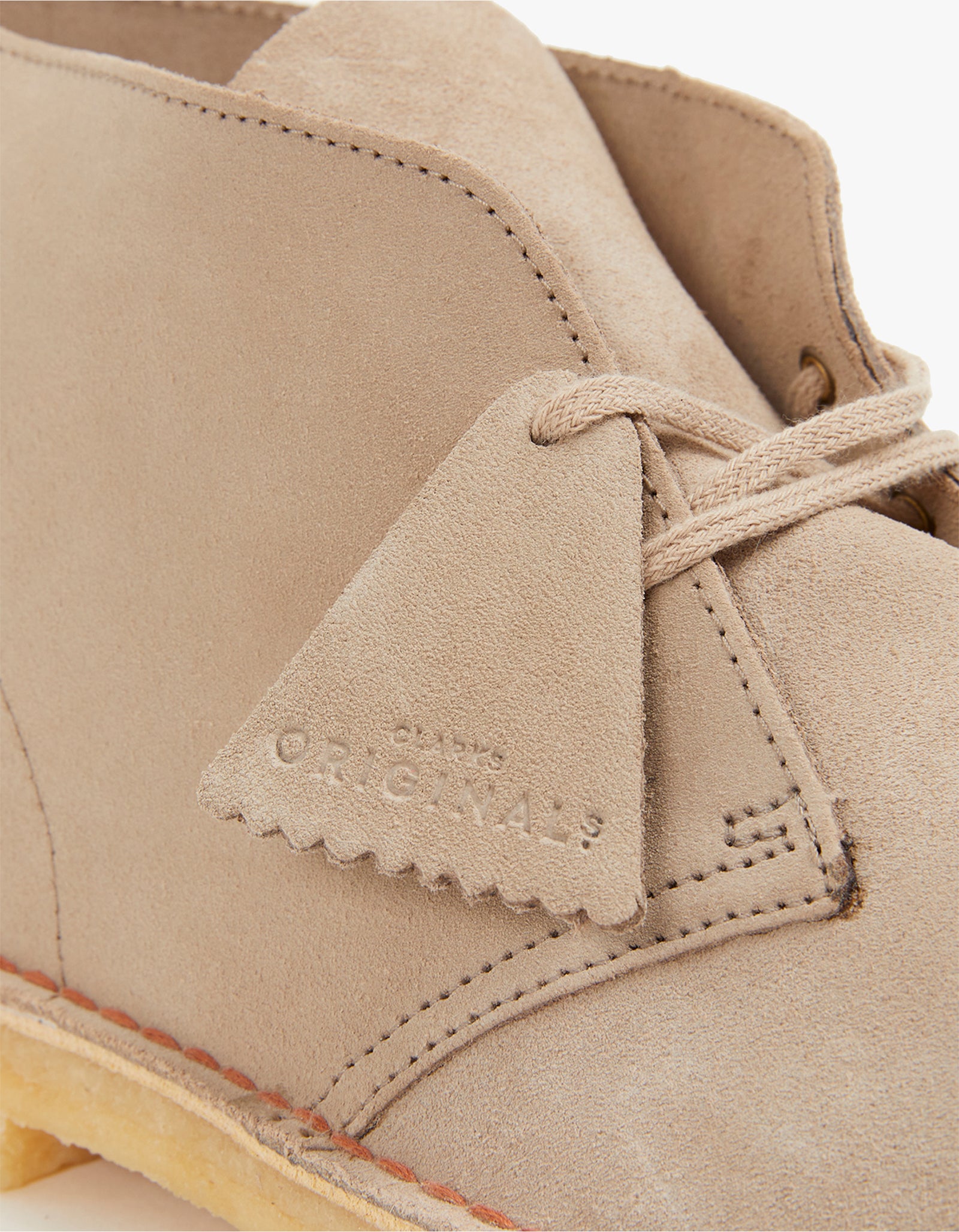 Clarks originals desert boot sand best sale suede