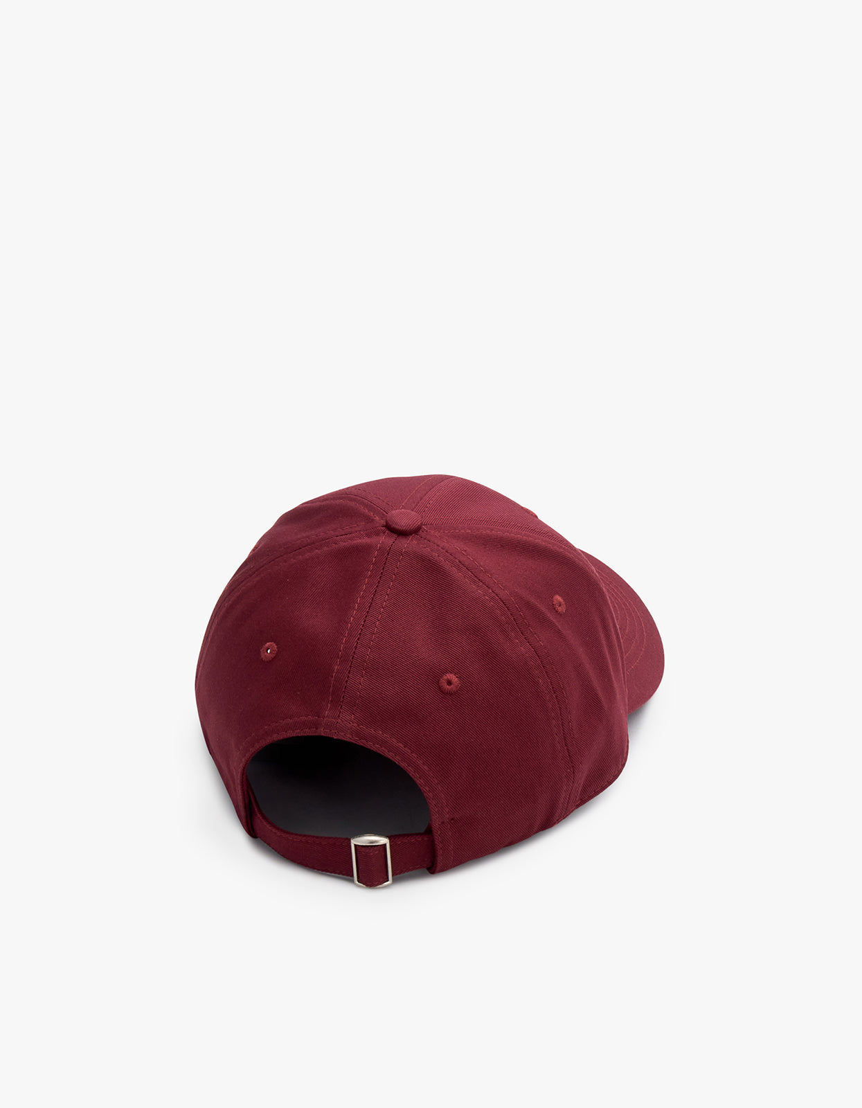 Maren Embroidered Cap - Burgundy