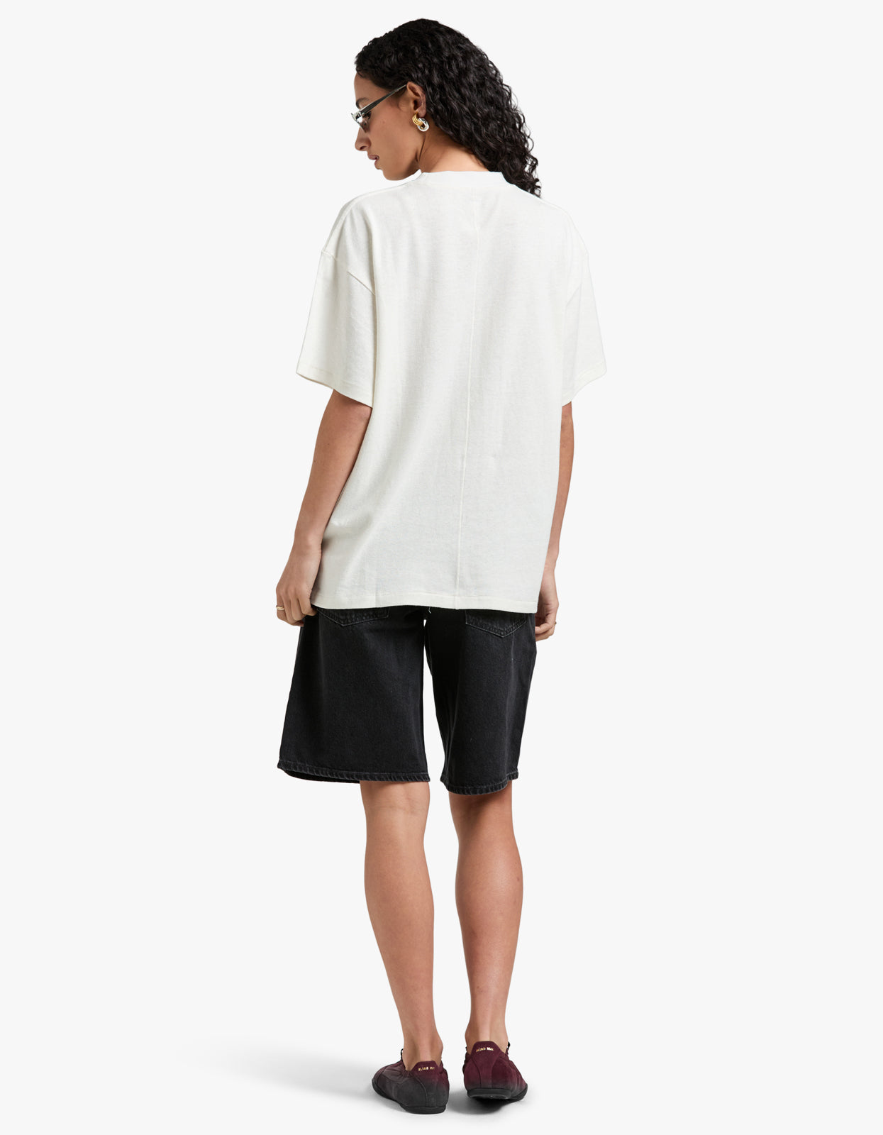 Hemp Jersey Boy Tee - Rice White