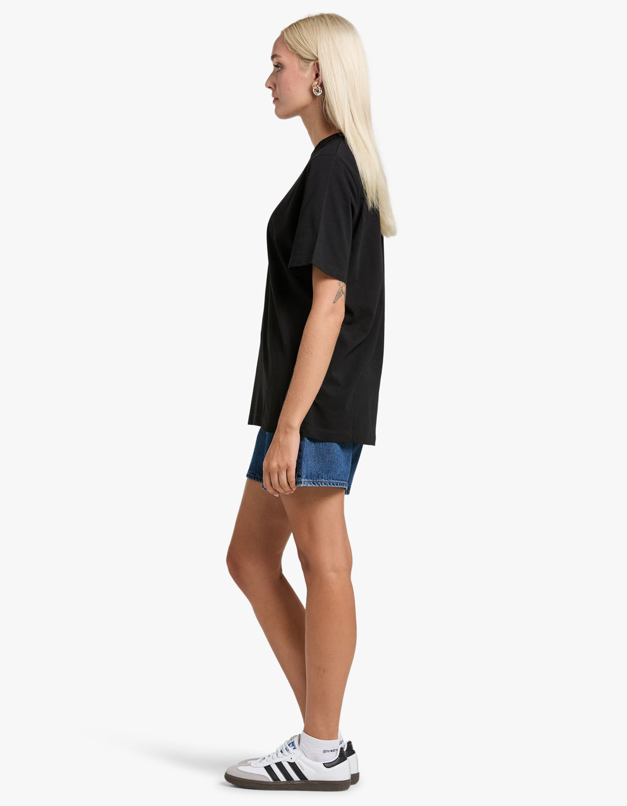 Whitley Tee - Black/White