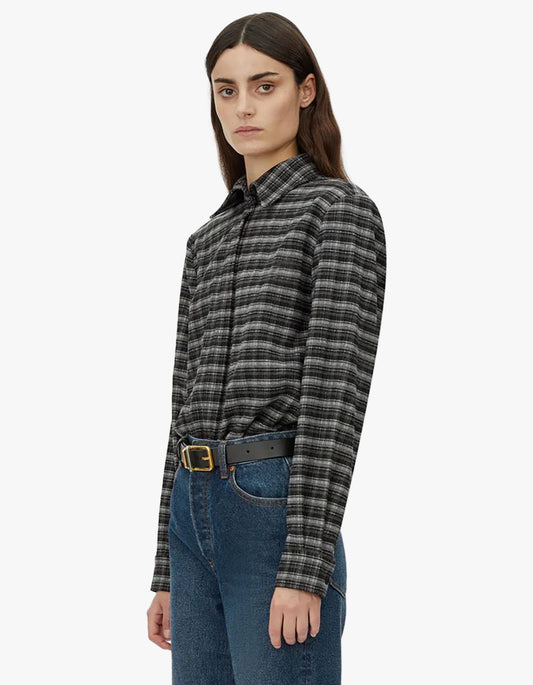 Paradox Shirt - Charcoal Plaid