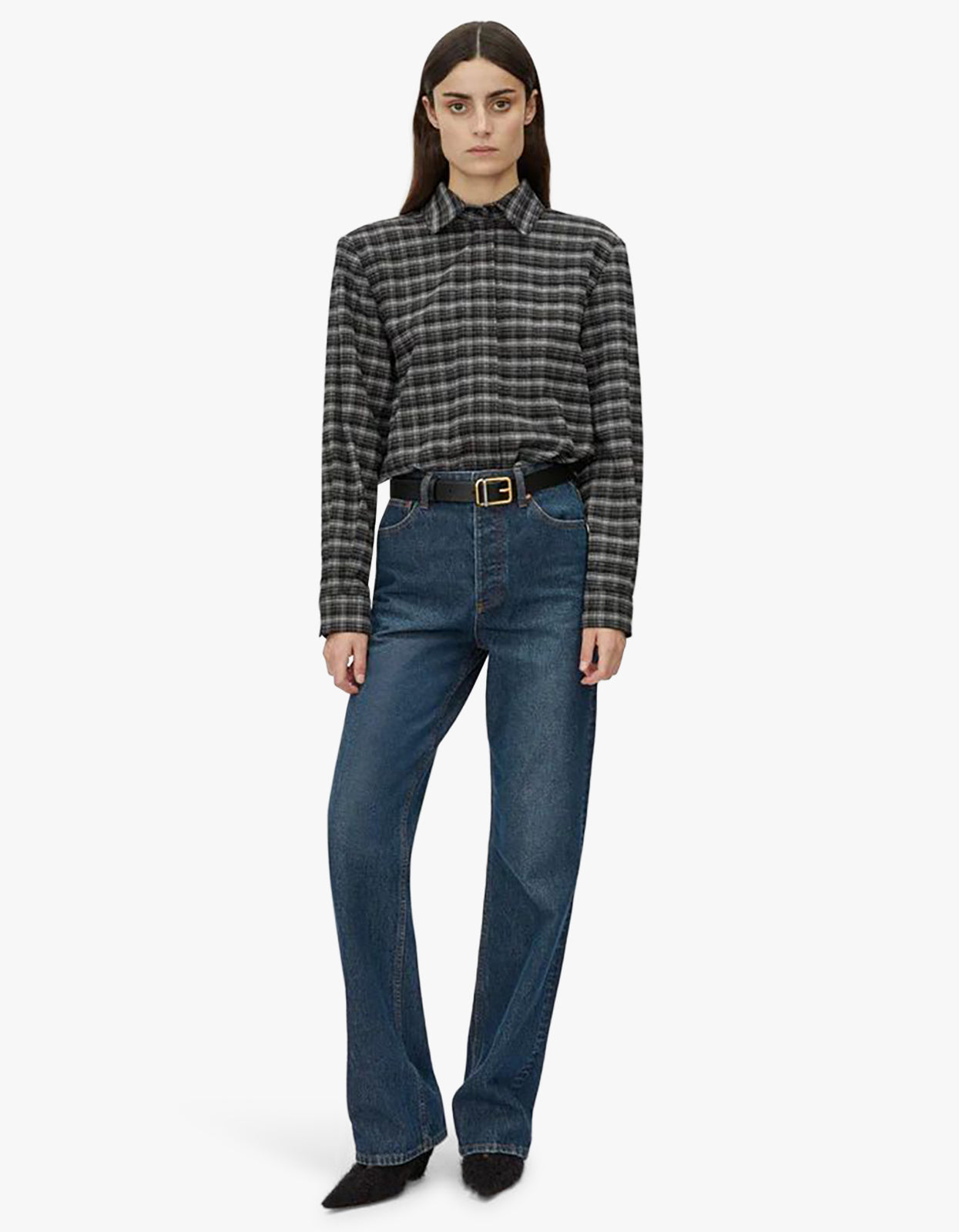 Paradox Shirt - Charcoal Plaid