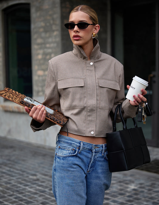 Verona Jacket - Houndstooth