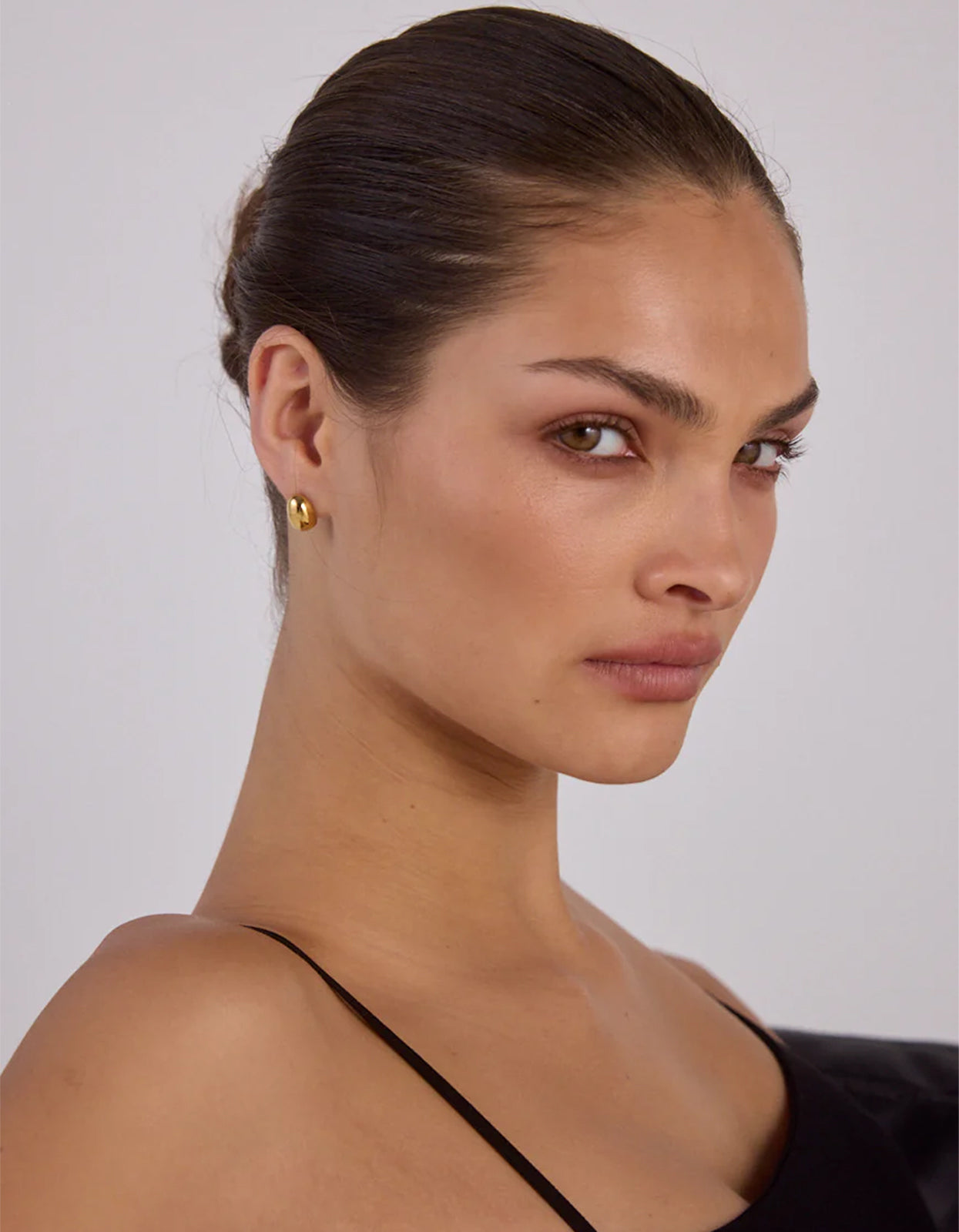 Bean Earrings - 18K Gold Plated