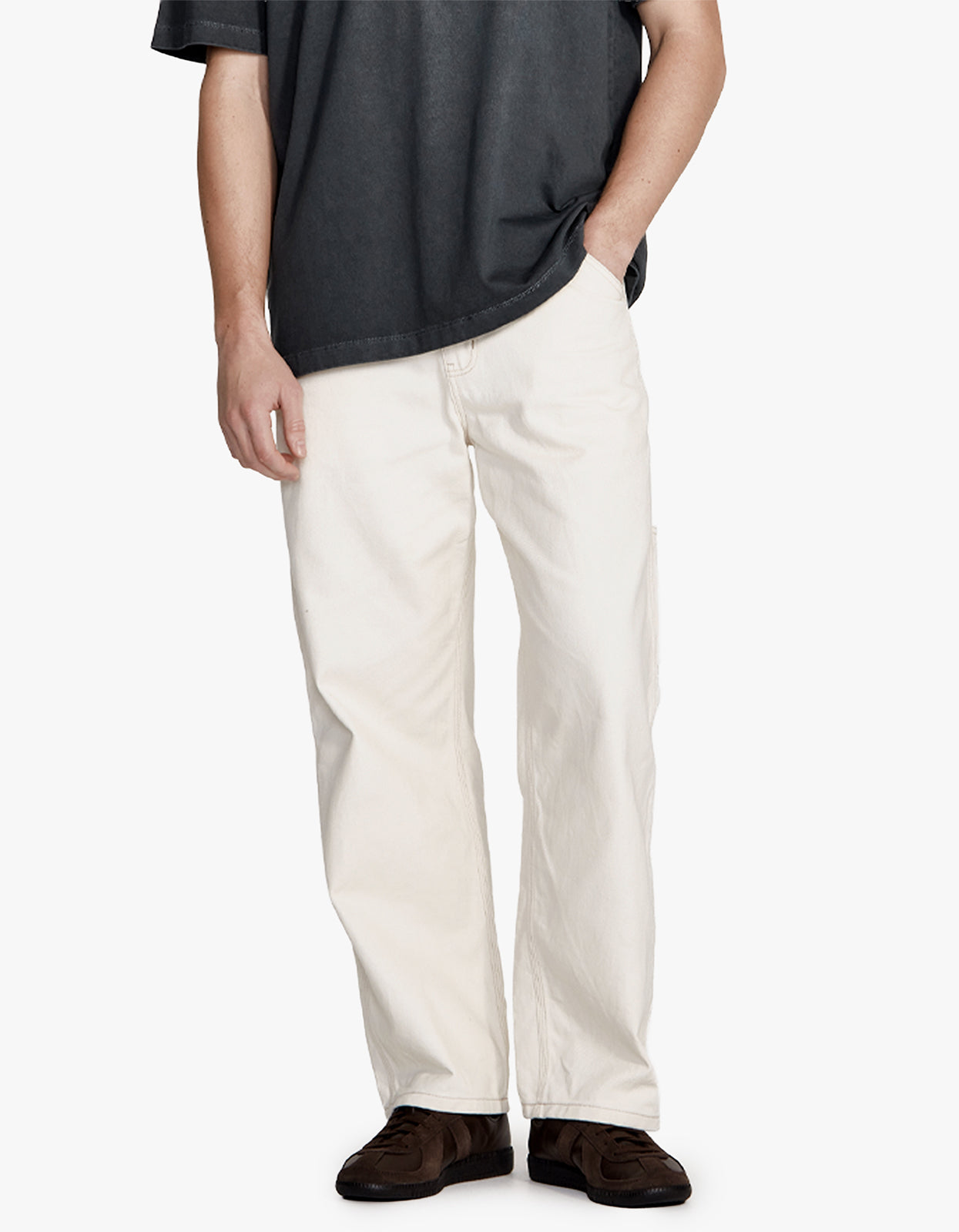 Mens Carpenter Pant - Ecru