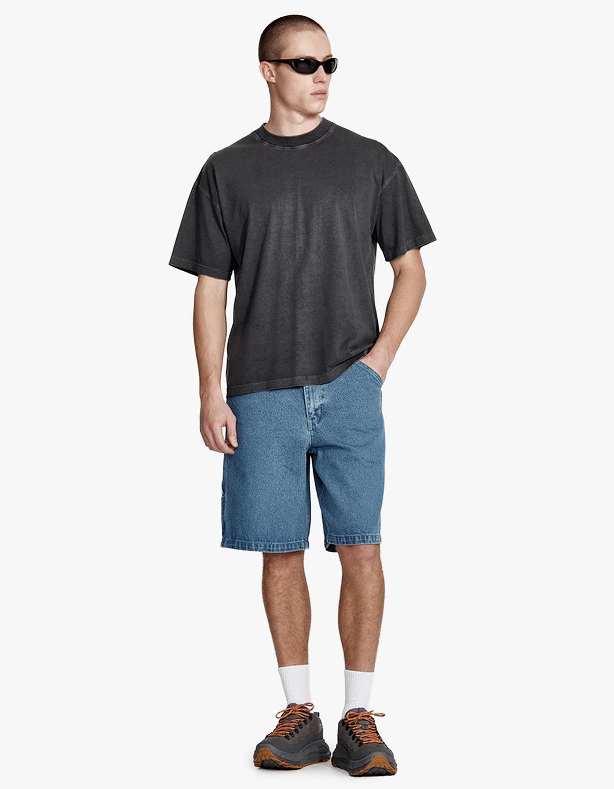 Mens Carpenter Short - Mid Blue Rinse