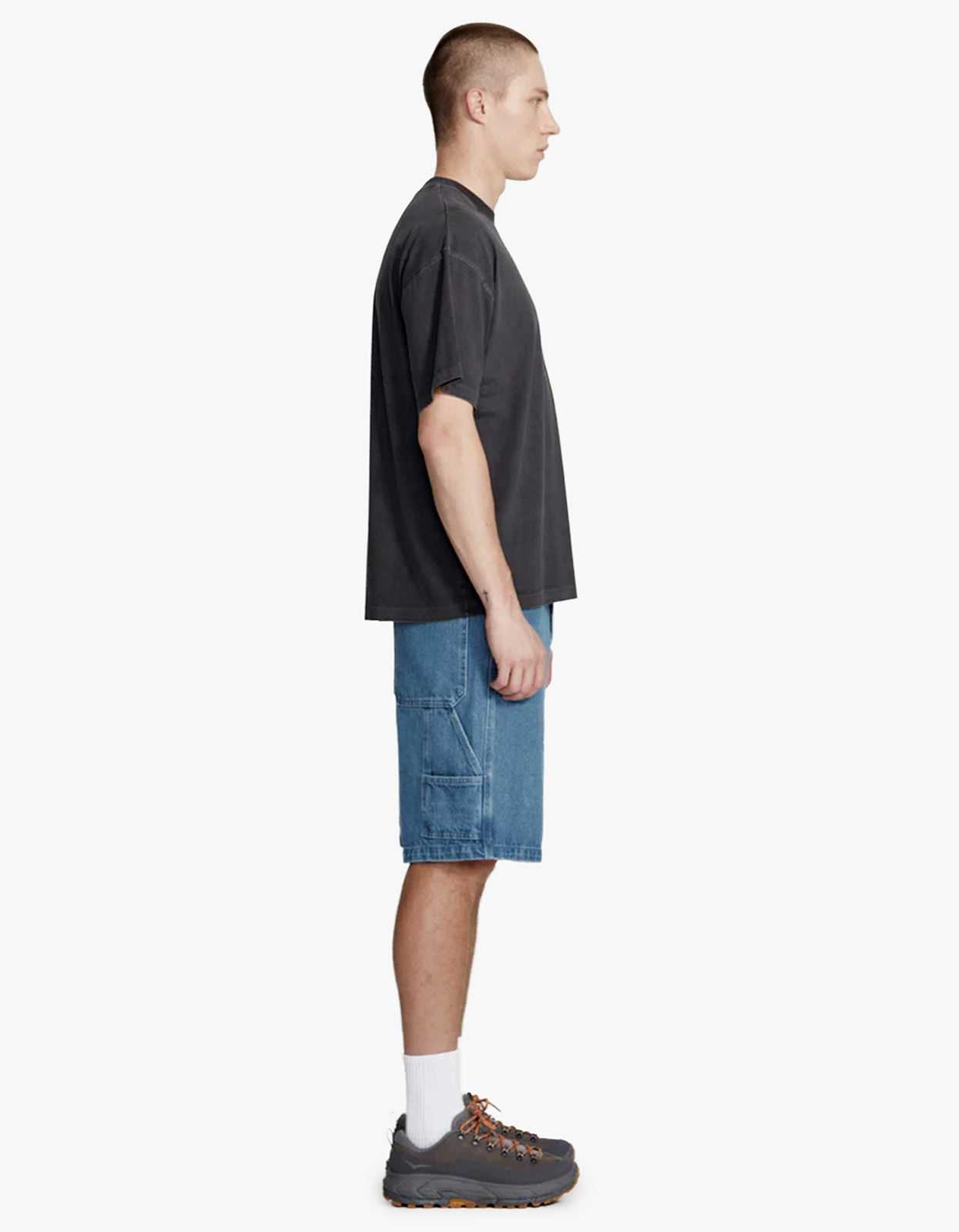 Mens Carpenter Short - Mid Blue Rinse