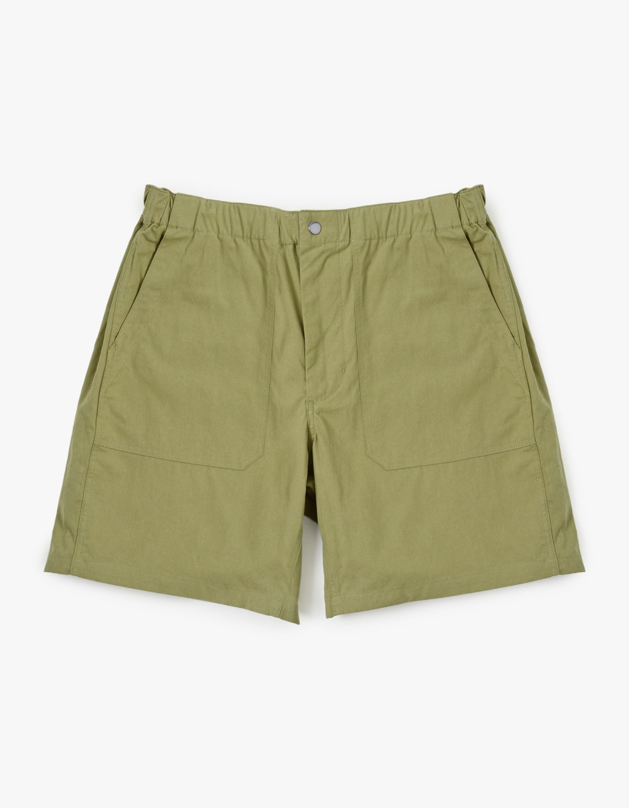 Mens Drill Utility Shorts - Khaki