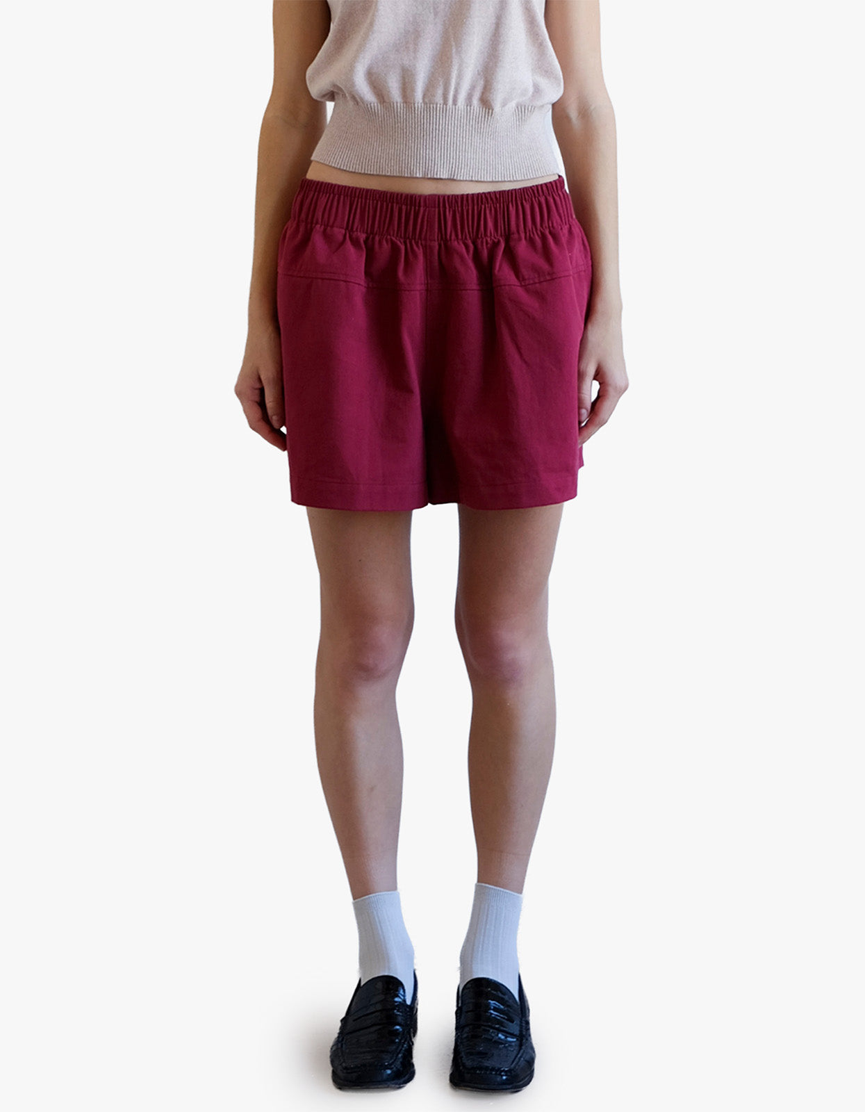 Down The Line Short - Maroon