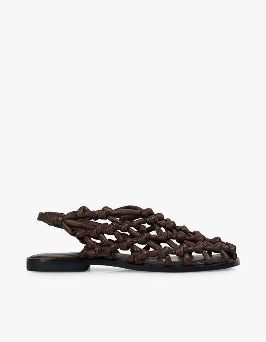 Fisherman Sandal - Brown