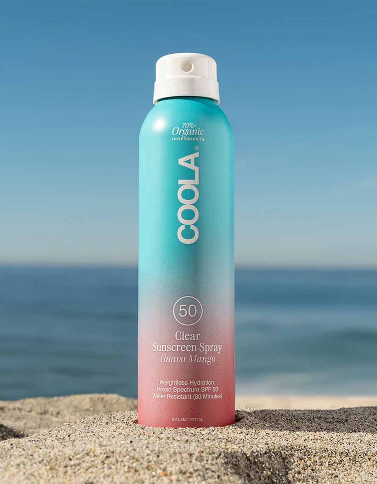Clear Sunscreen Spray Spf50 Guava Mango
