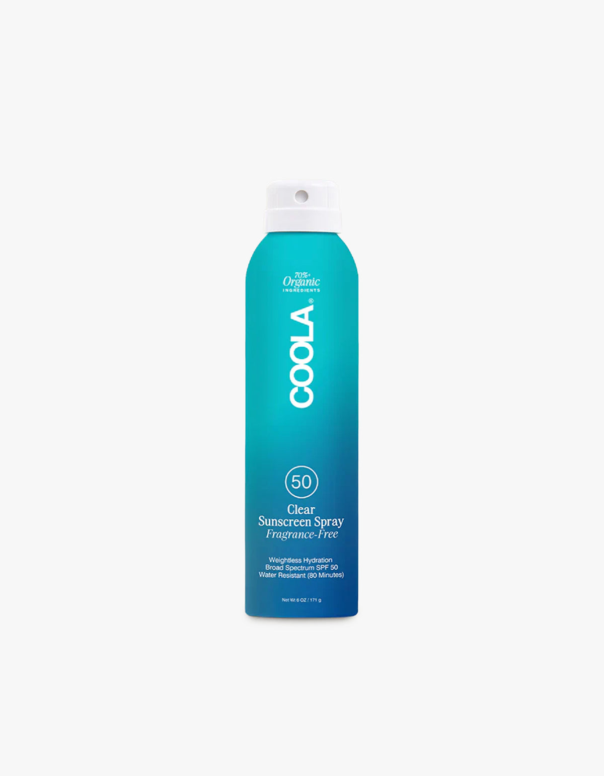 Clear Sunscreen Spray Spf50 Fragrance Free
