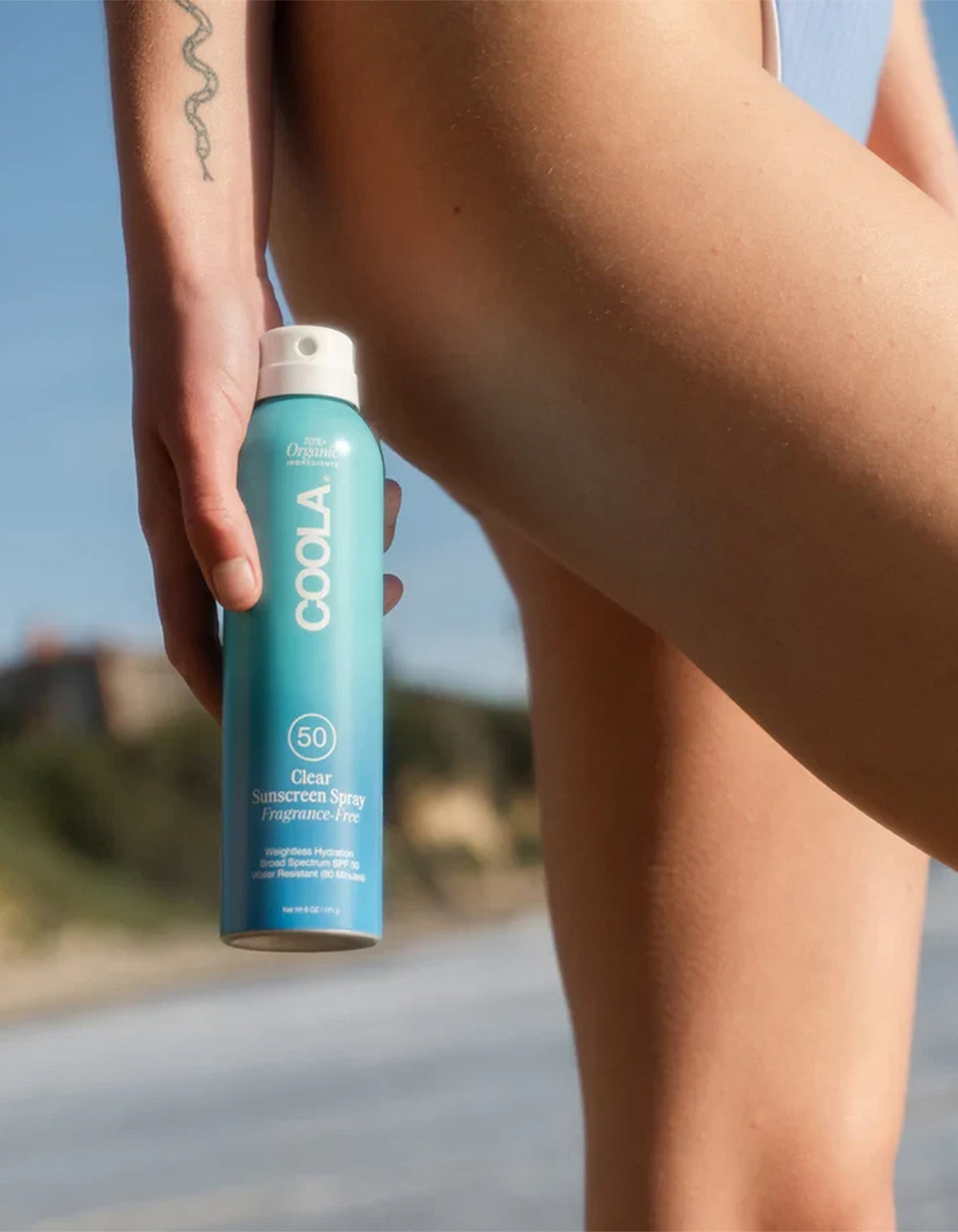 Clear Sunscreen Spray Spf50 Fragrance Free