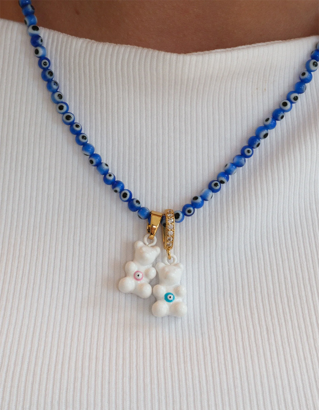 All Seeing Necklace - Blue