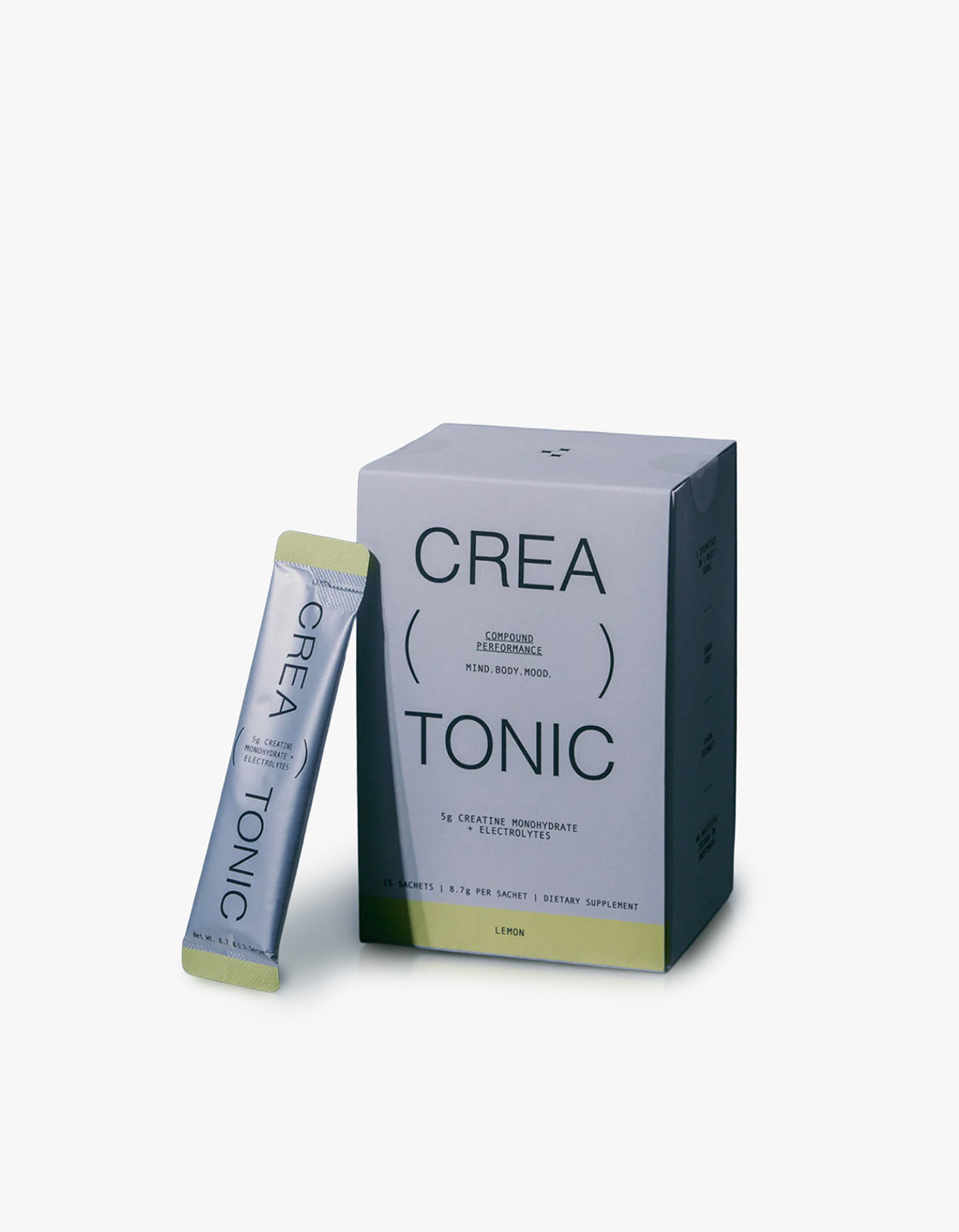 Creatine + Electrolytes 15 Sachet Box - Refreshing Lemon