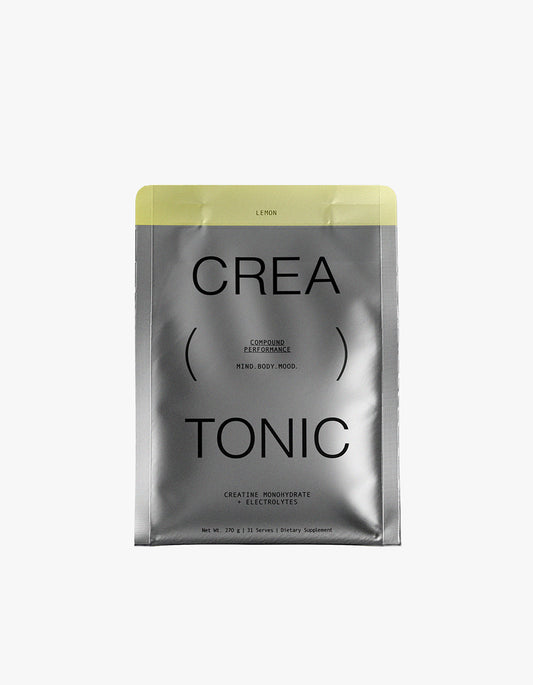 Creatine + Electrolytes 31 Serves Pouch - Refreshing Lemon