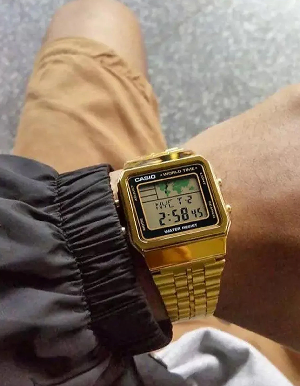 A500WGA 1D Watch - Gold