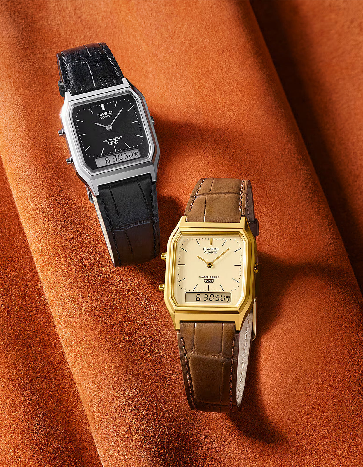 AQ230EGL 9A Watch - Gold