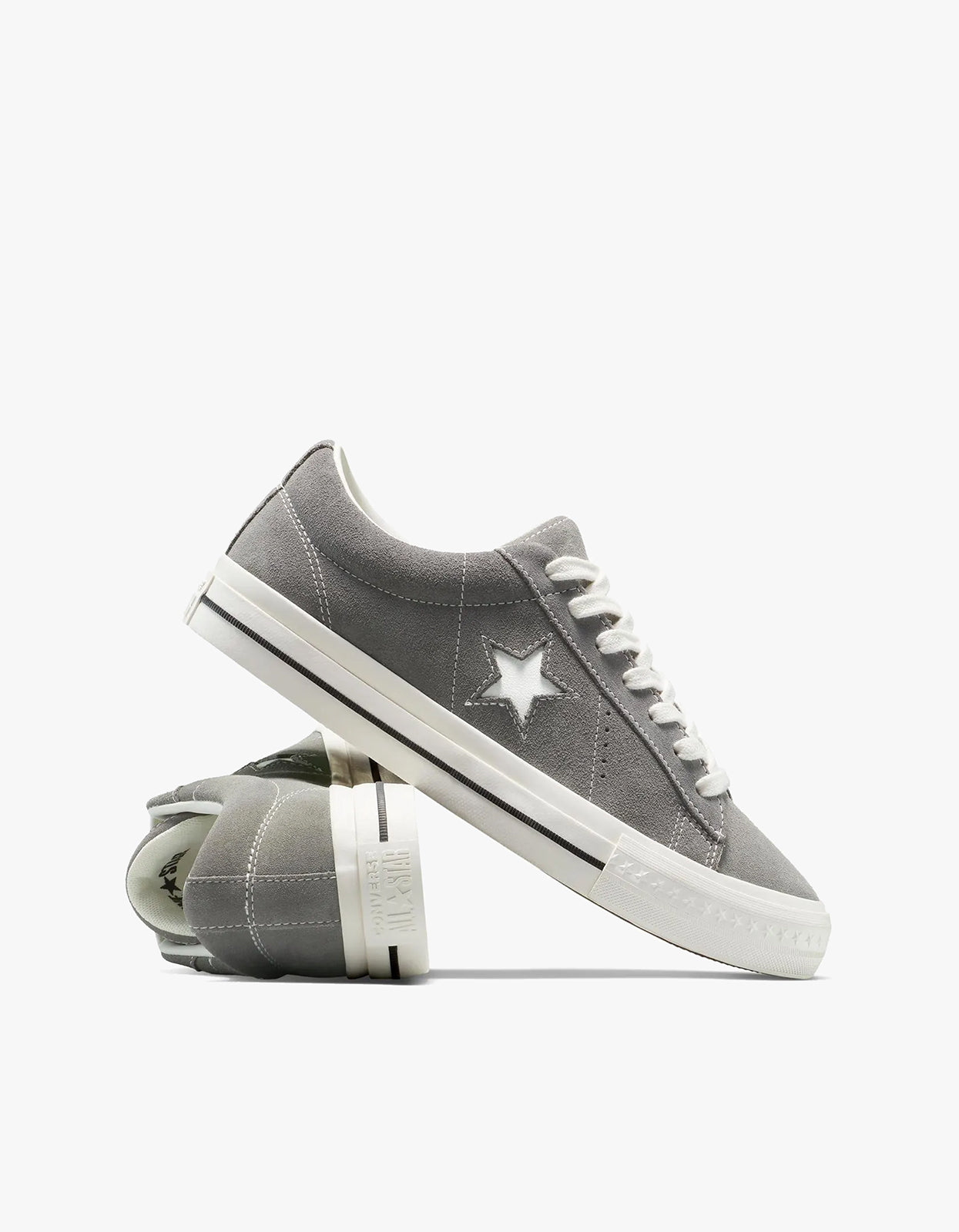 Mens One Star 95 - Sharkskin/Vintage White/Vintage White