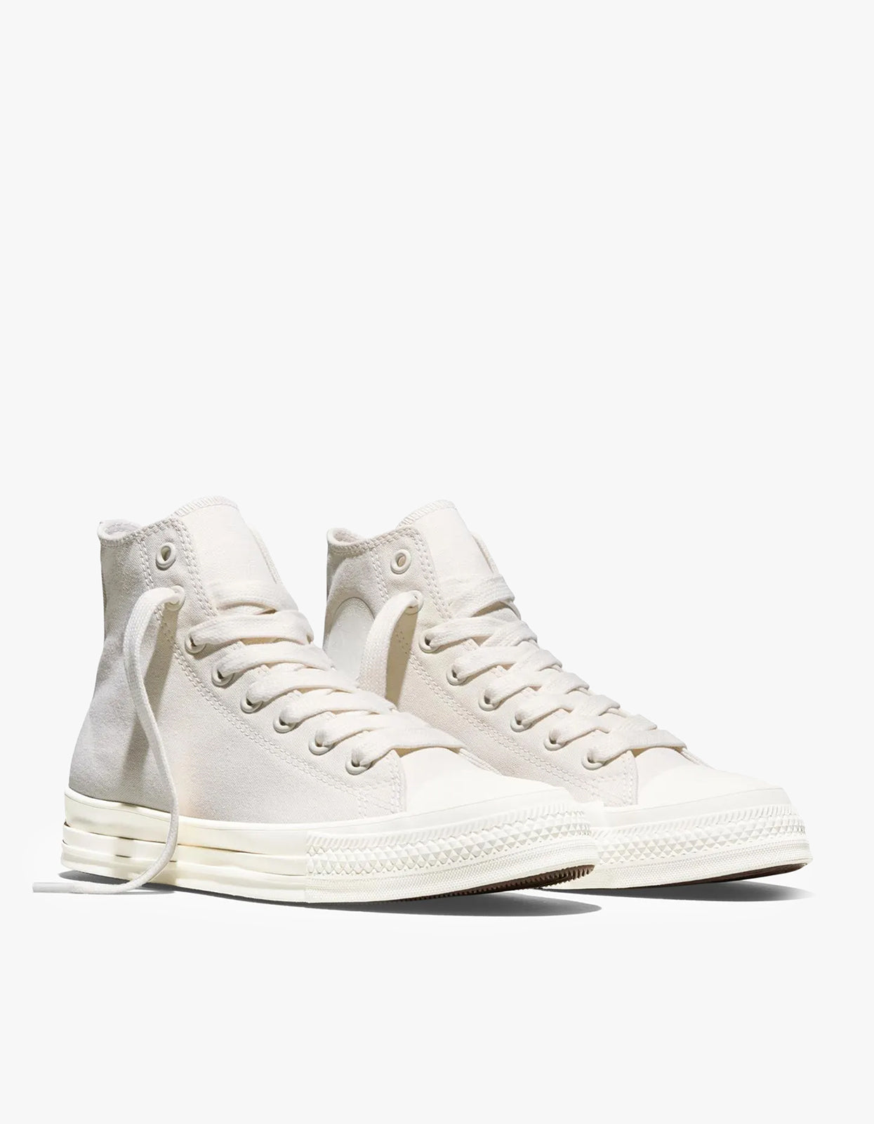 Mens Chuck Taylor All Star Throwback - Vintage White/Vintage White/Vintage White