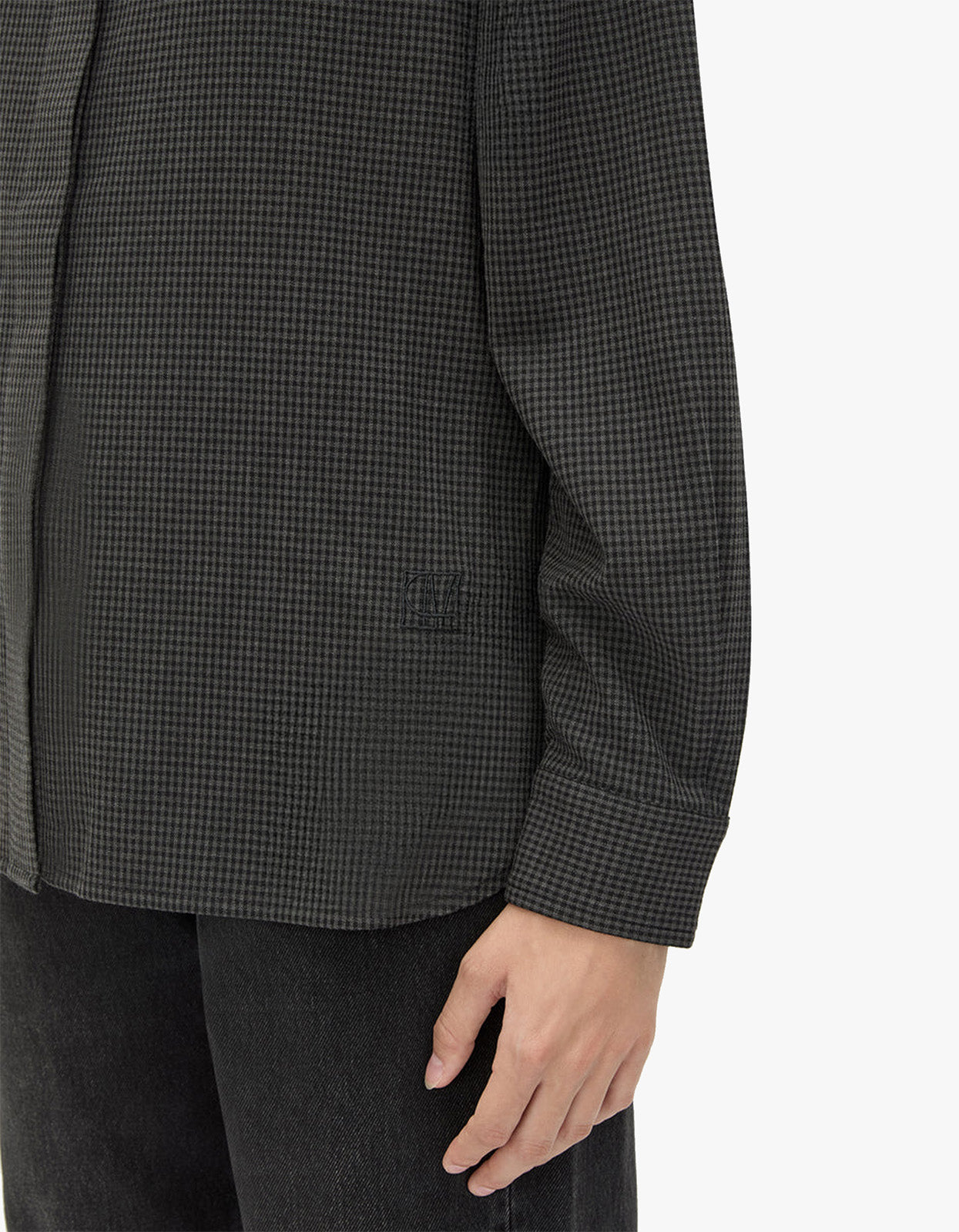 Genre Gingham Shirt - Steel