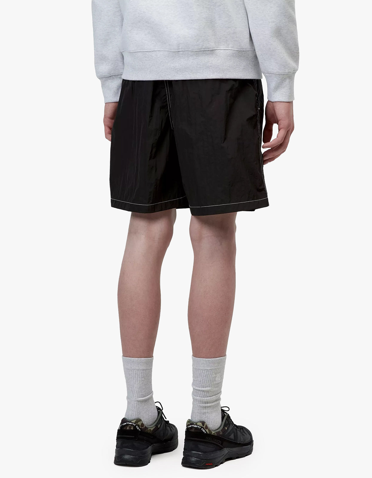 Canby Swim Trunks - Black/White
