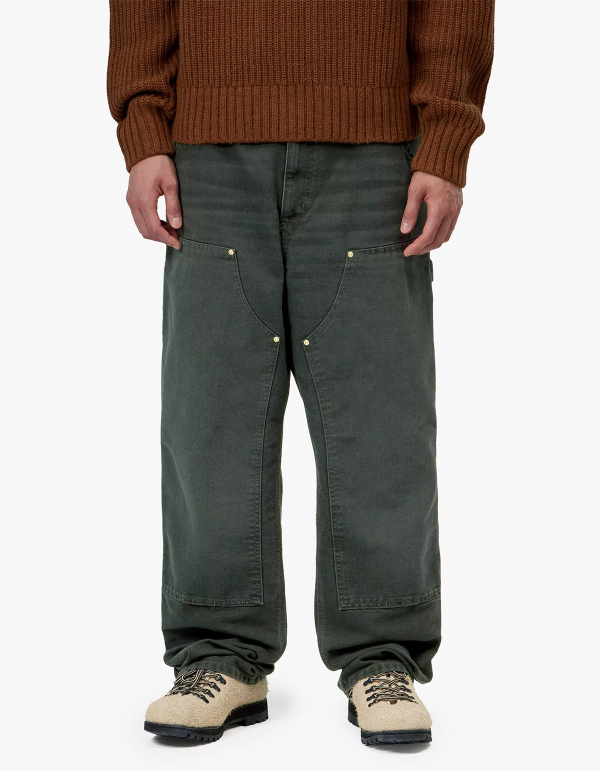 Double Knee Pant - Raven