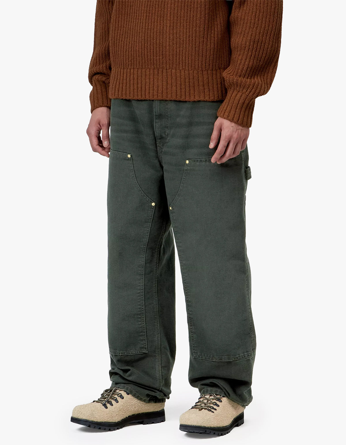 Double Knee Pant - Raven