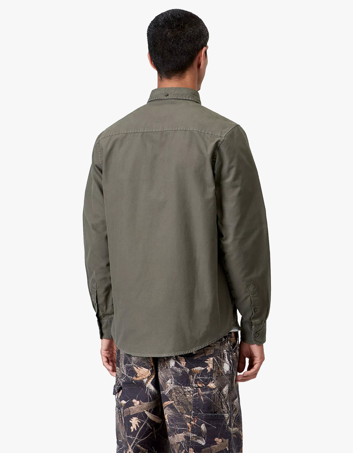L/S Bolton Shirt - Shungite Garment Dyed