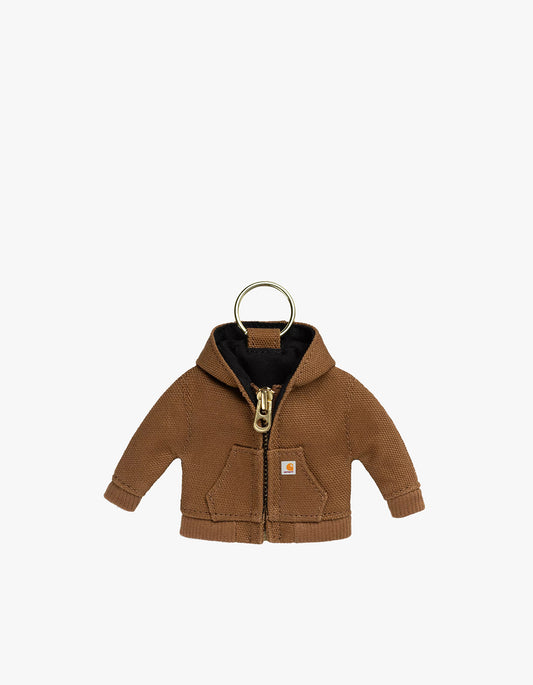 Mini Active Jacket Keychain - Hamilton Brown