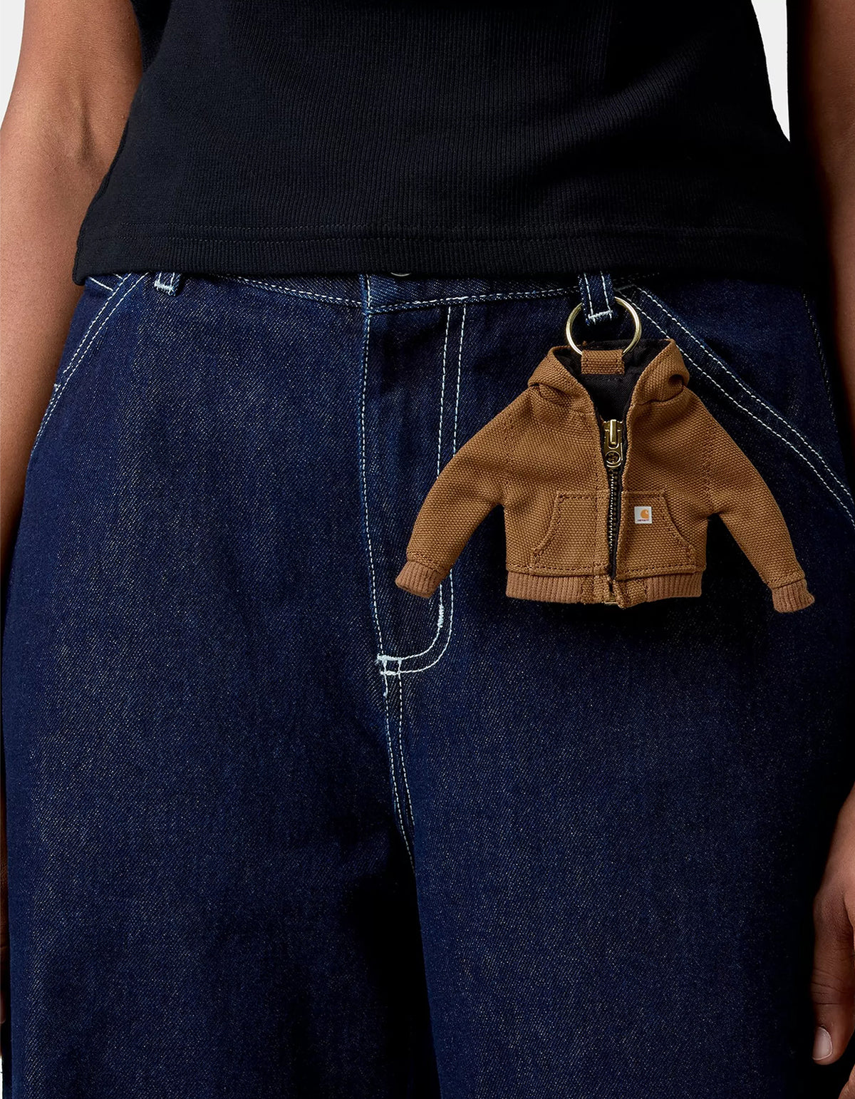 Mini Active Jacket Keychain - Hamilton Brown