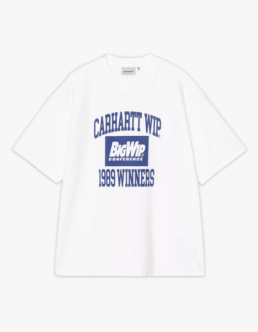 S/S 1989 Winners T Shirt - White Heavy Stone Wash