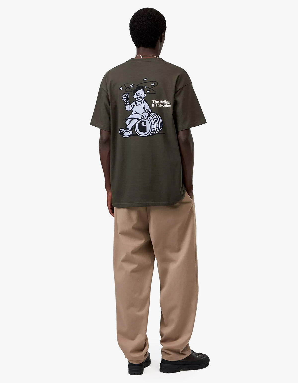 S/S Grape Picker T Shirt - Cypress