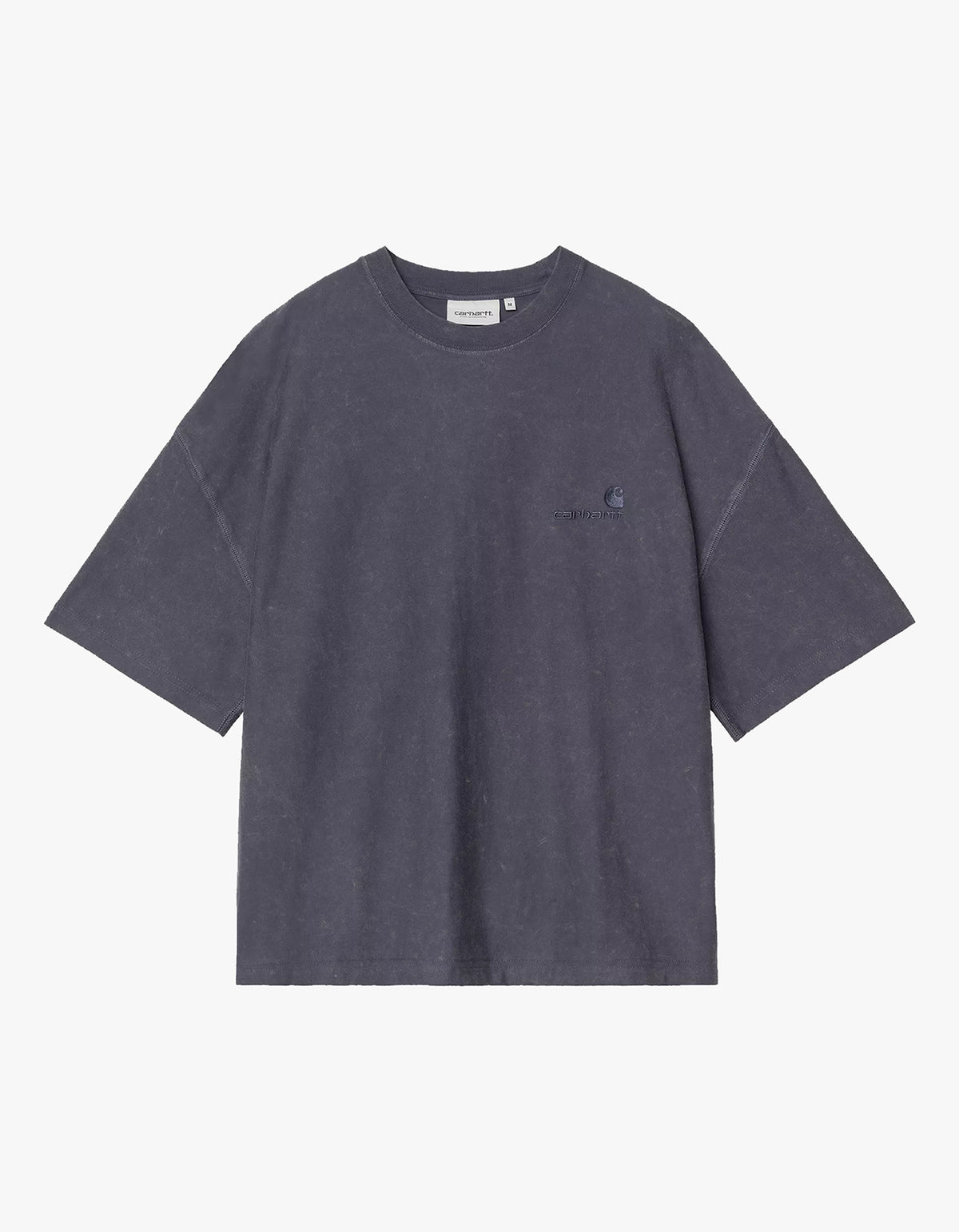 S/S Lambert T Shirt - Dark Navy Moon Wash