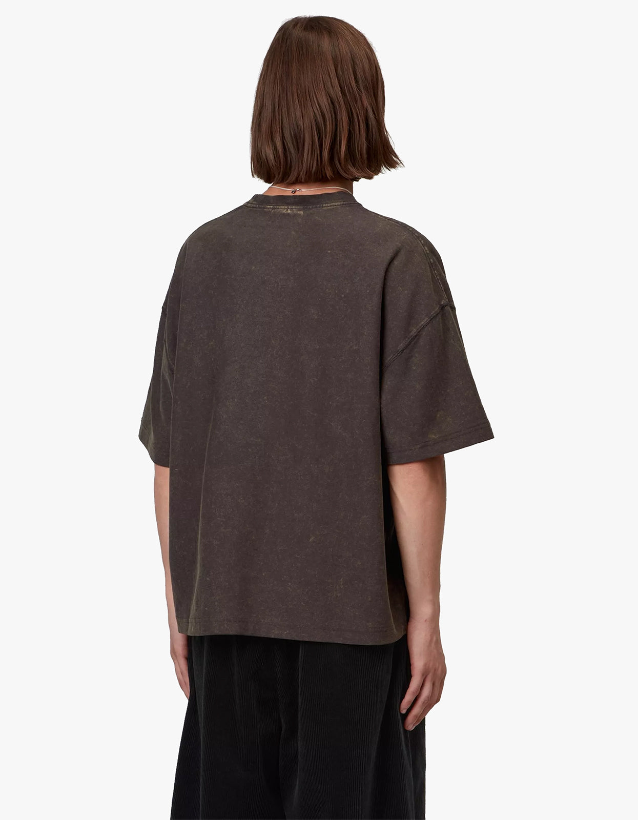 S/S Lambert T Shirt - Tobacco Moon Wash