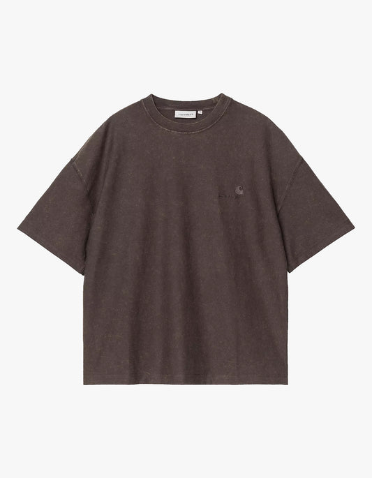 S/S Lambert T Shirt - Tobacco Moon Wash