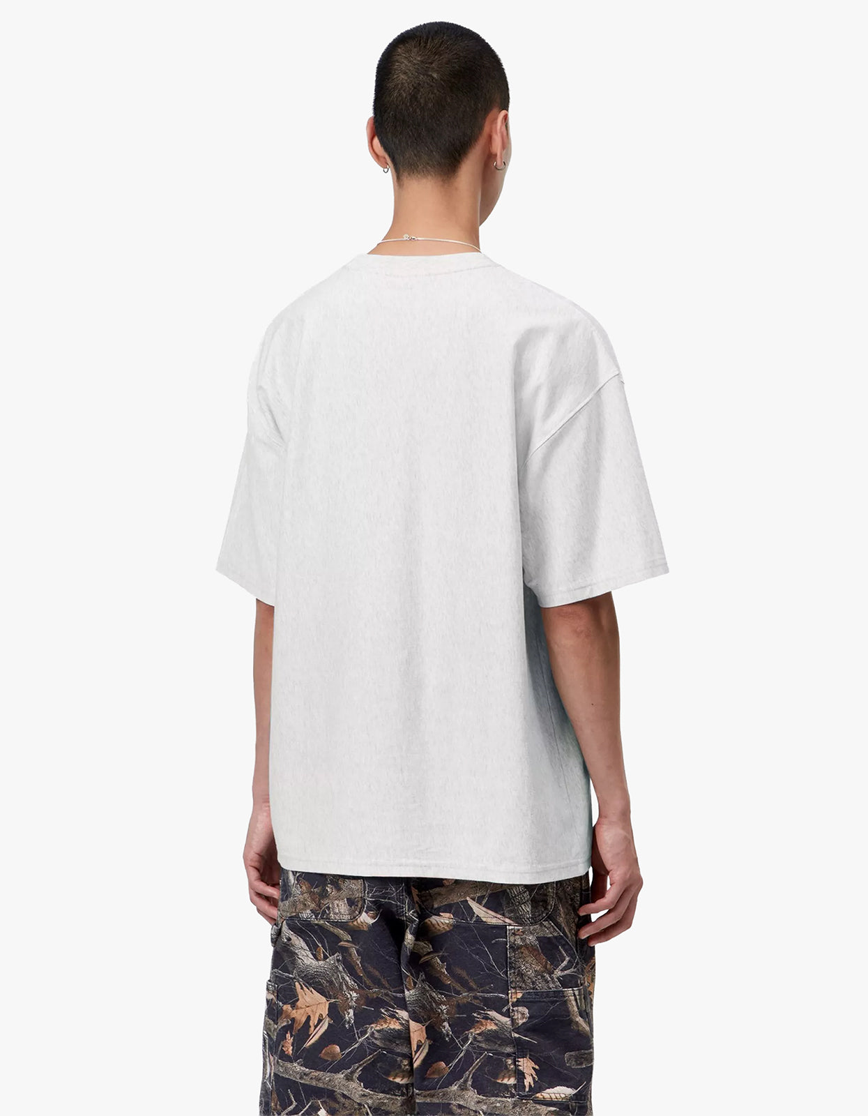 S/S OG Loose Pocket T Shirt - Ash Heather