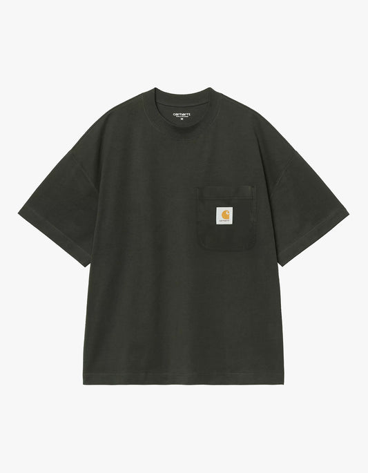 S/S Work Pocket T Shirt - Raven
