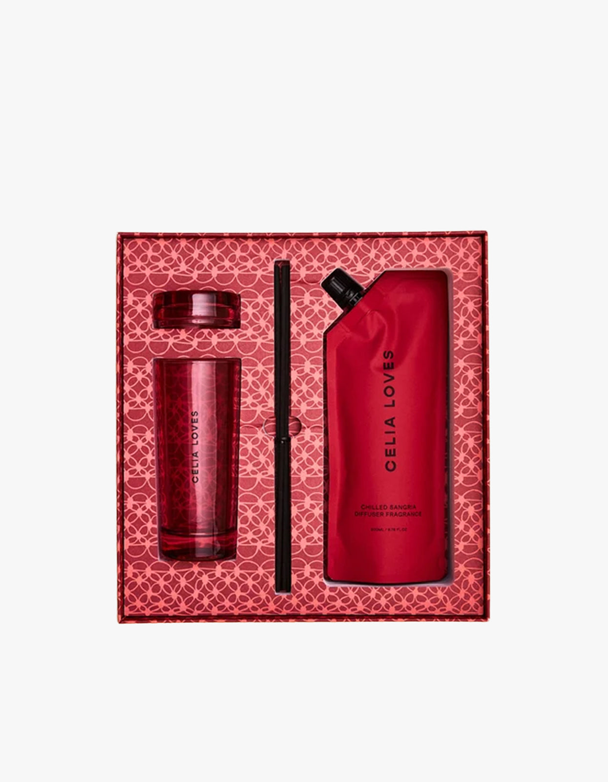 Chilled Sangria Diffuser Set - Red