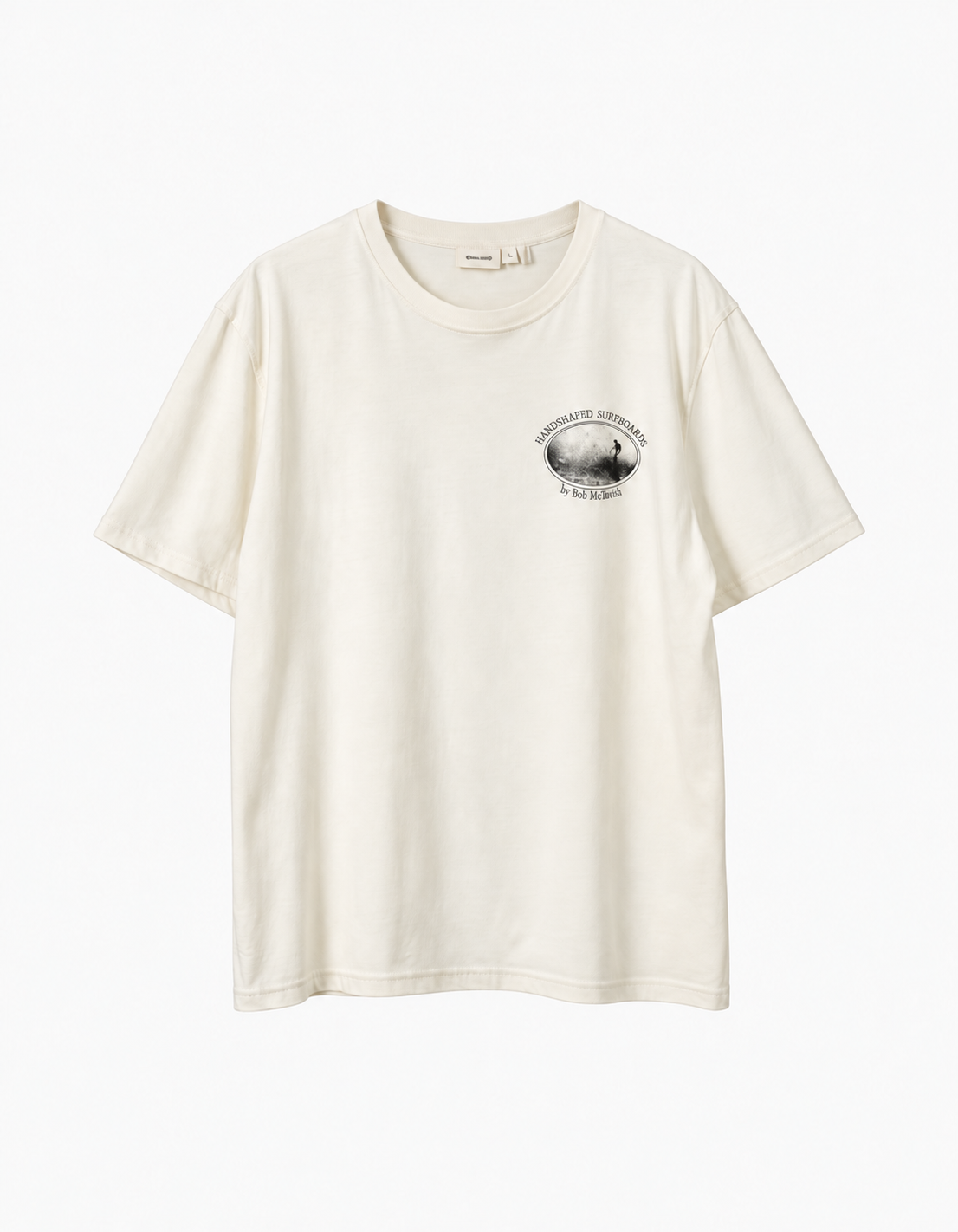 Hand Shaped Tee - Chalk