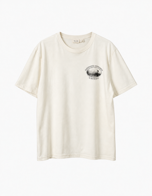 Hand Shaped Tee - Chalk