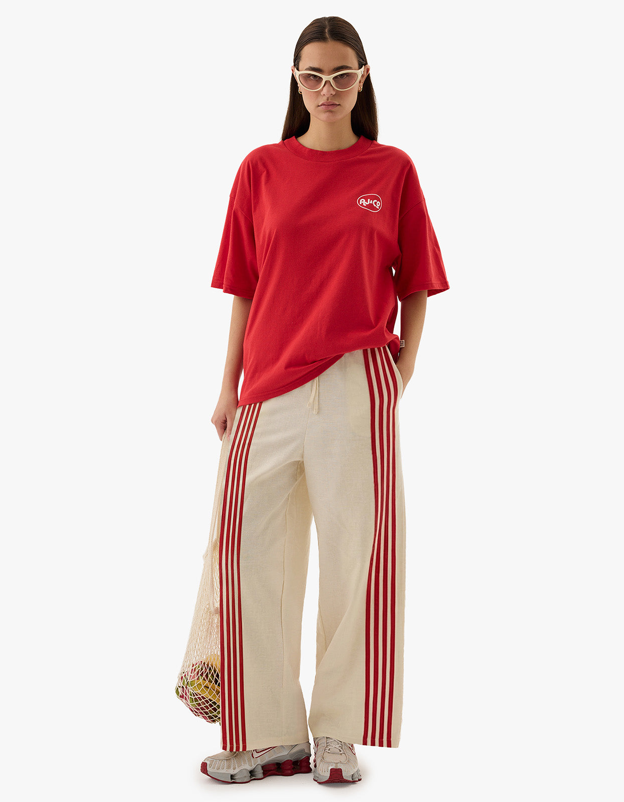 Chillin Tee - Poppy Red