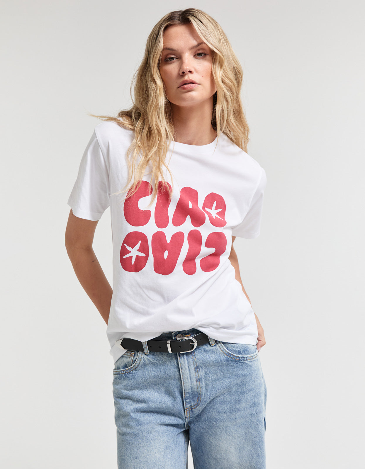 Ciao Ciao Tee - White