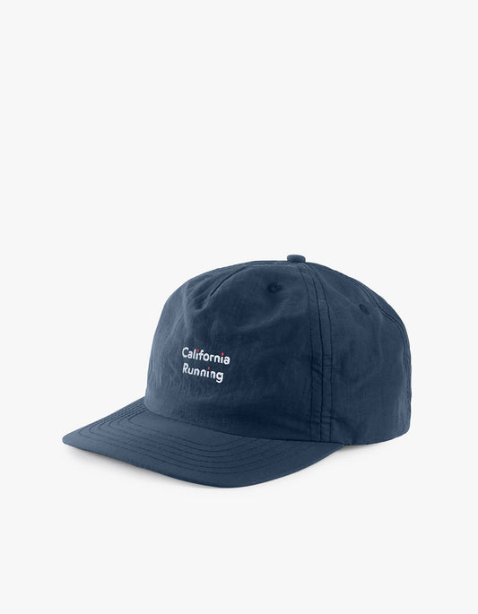 5 Panel Nylon Hat - Calfornia Running Navy