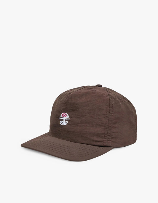 5 Panel Nylon Hat - Chakra Brown