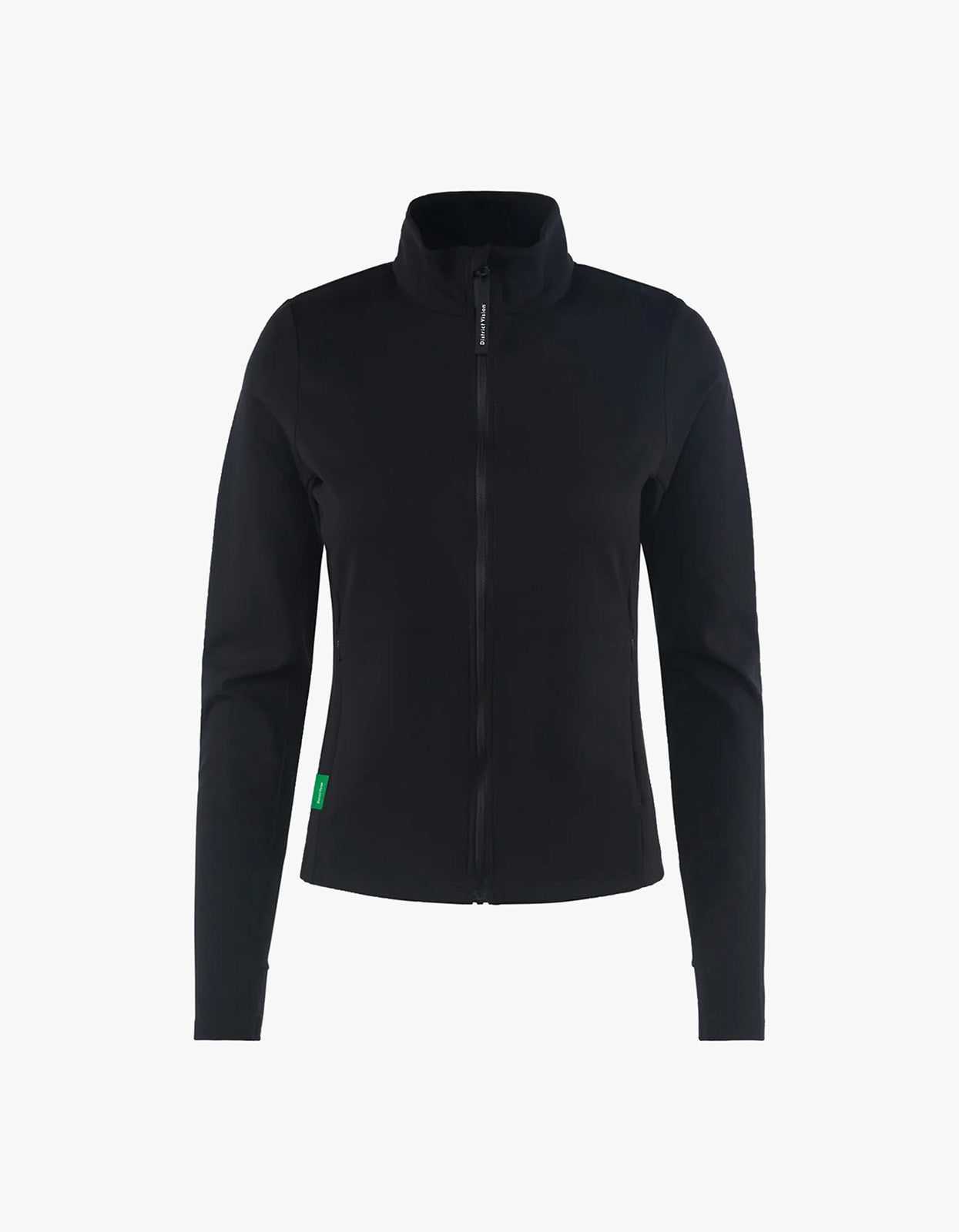 Full Zip Interlock Jacket - Black
