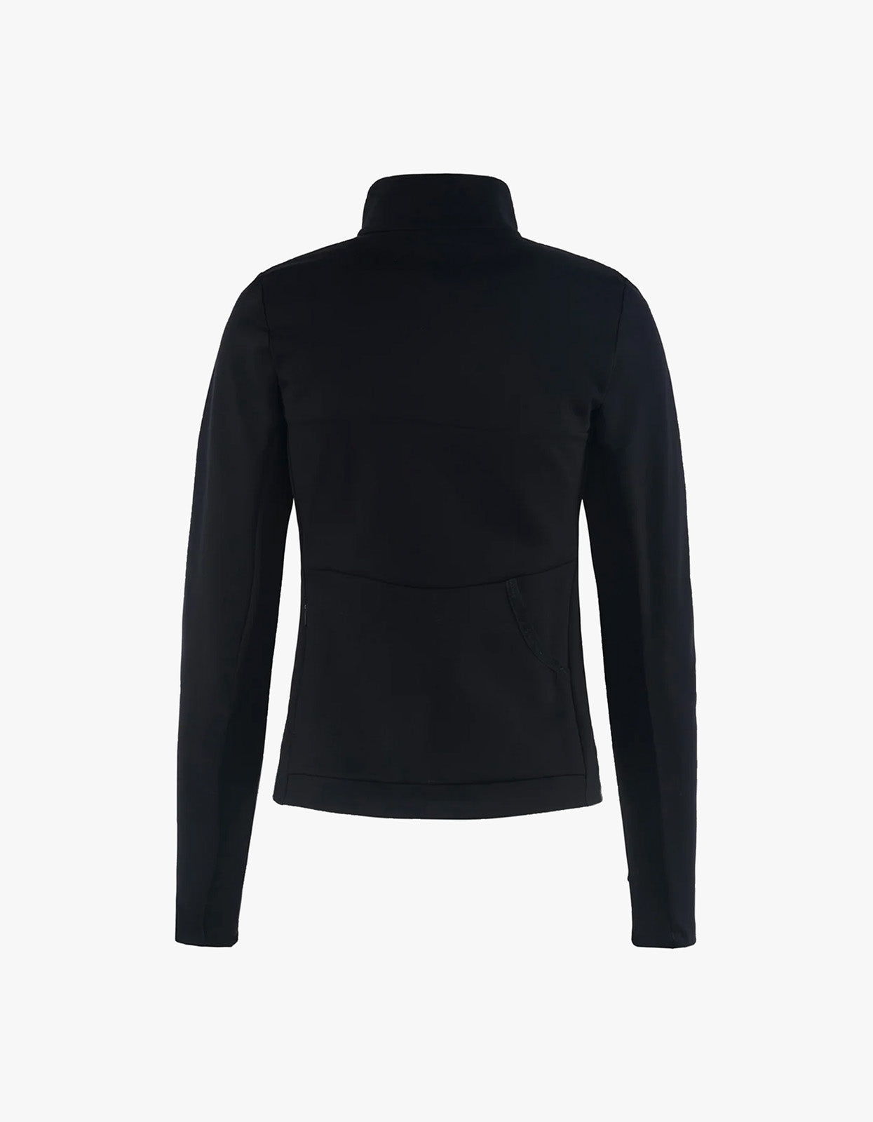 Full Zip Interlock Jacket - Black