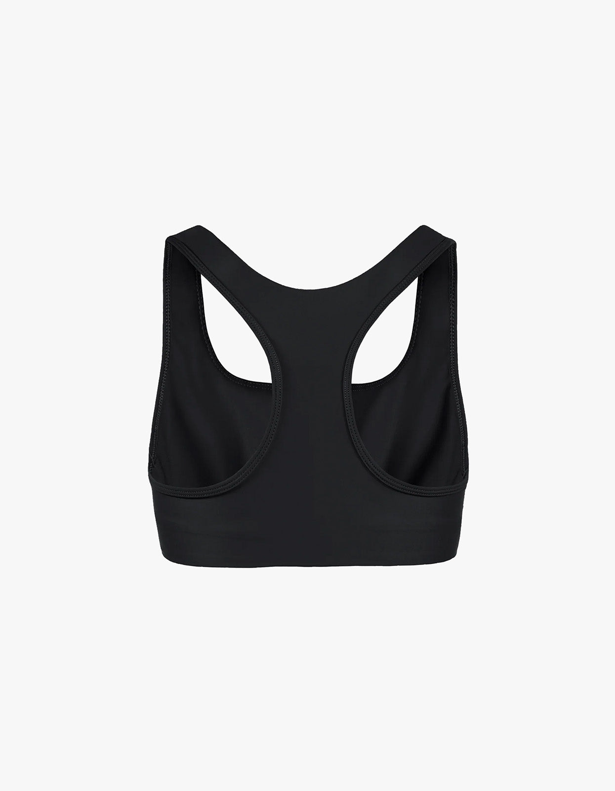 Medium Support Racer-Back Bra - Black